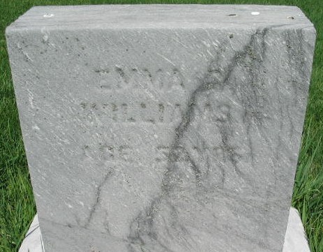 Emma B. Williams tombstone
